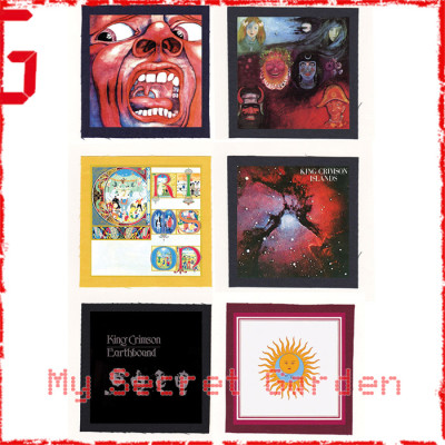 King Crimson - Cloth Patch or Magnet Set  King Crimson - Cloth Patch or Magnet Set